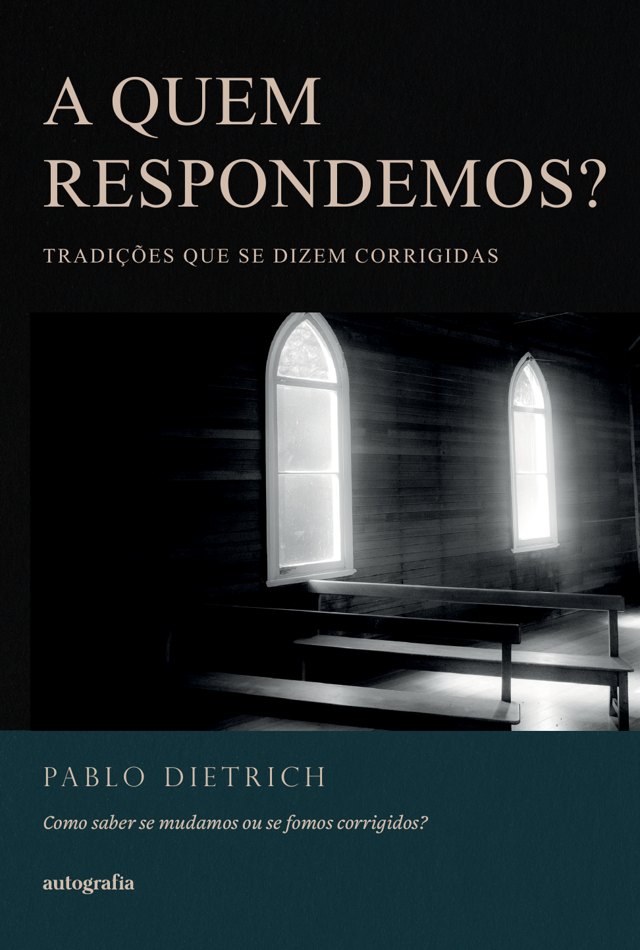 Capa do livro A quem respondemos?
